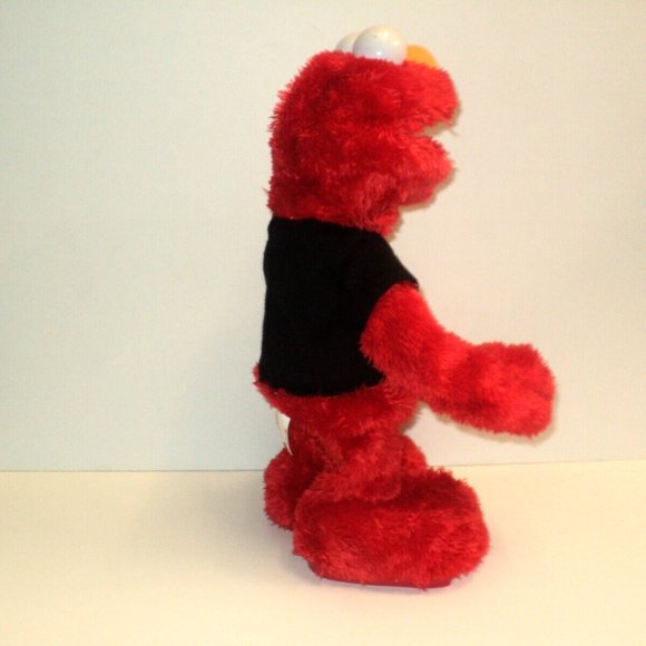 Let's Rock Elmo Toy  2010 Interactive Singing Animated No Instruments Sesame St. - Picture 5 of 6
